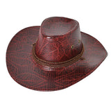 Men's PU Leather Western Cowboy Hat 79929969U