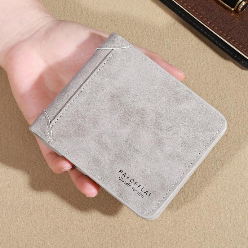 Men's Multi-Card Versatile Trifold Wallet 18055722U