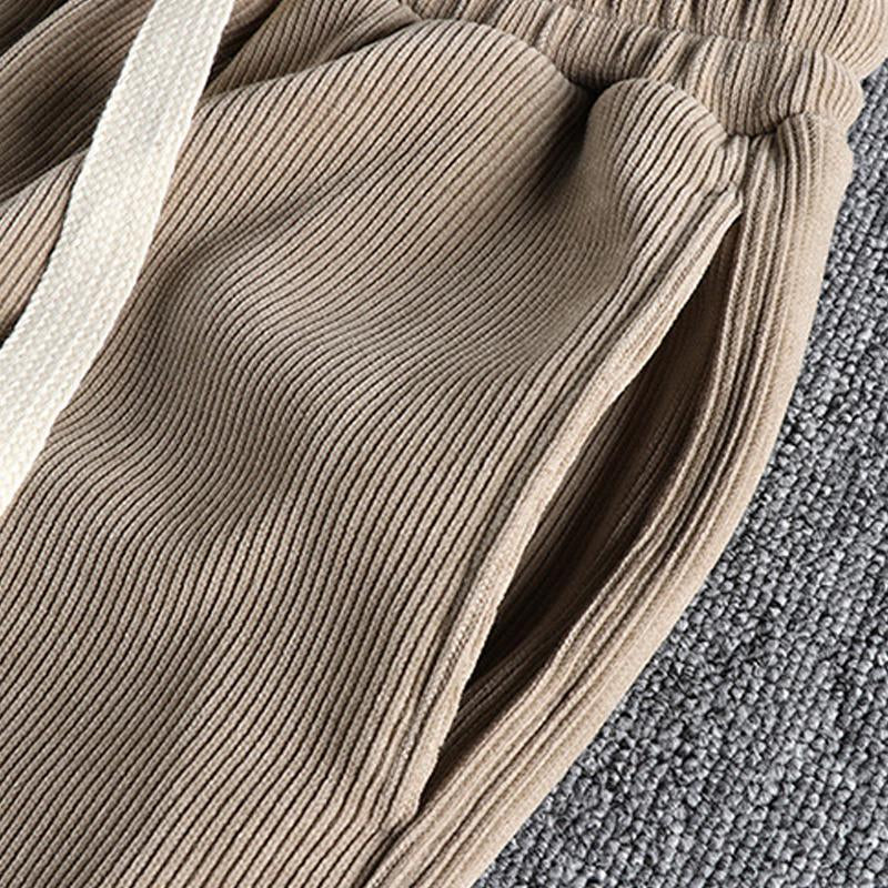 Men's Casual Comfortable Solid Color Elastic Waist Loose Sweatpants 95416210M