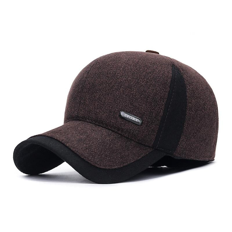Men's Casual Cold and Warm Baseball Cap 48236301X