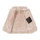 Men's Vintage Warm Lapel Shearling Jacket 49996996Y