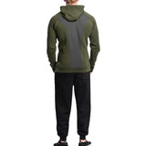 Men's Casual Sports Hooded Sweatshirt and Pants Set 40449104Y