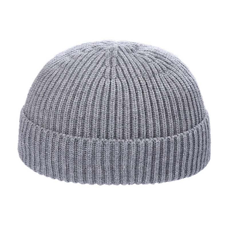 Bonnet en laine tricoté pour homme, chaud, pour l'extérieur, pour l'automne et l'hiver, 80094858K