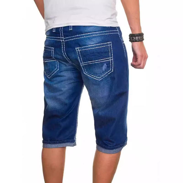 Men's Casual Stretch Denim Shorts 80561278X