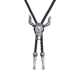 Vintage Skull Bull Head Western Necklace 16723943TO