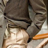Men's Herringbone Multi-Pocket Blazer 66930339X