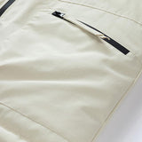 Men's Casual Thickened Warm Hooded Zippered Multi-pocket Down Coat 09925056M