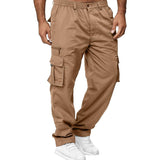 Men's Multi-Pocket Loose Straight Cargo Pant 01786725U