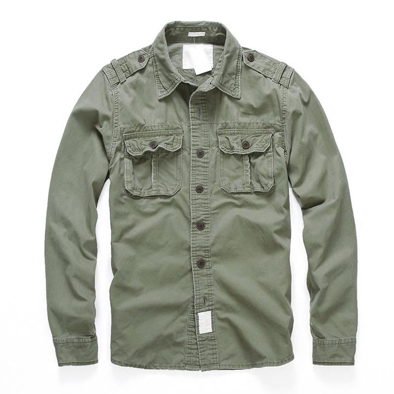 Men's Casual Cotton Camouflage Breathable Lapel Thin Jacket 77992735M