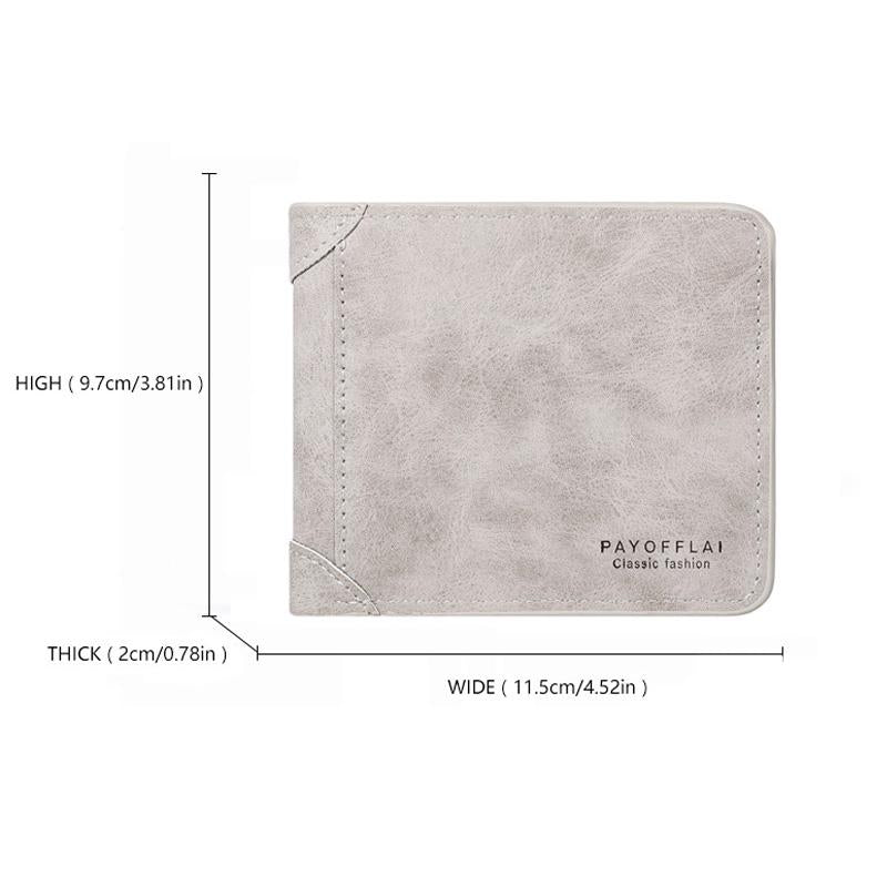 Men's Multi-Card Versatile Trifold Wallet 18055722U