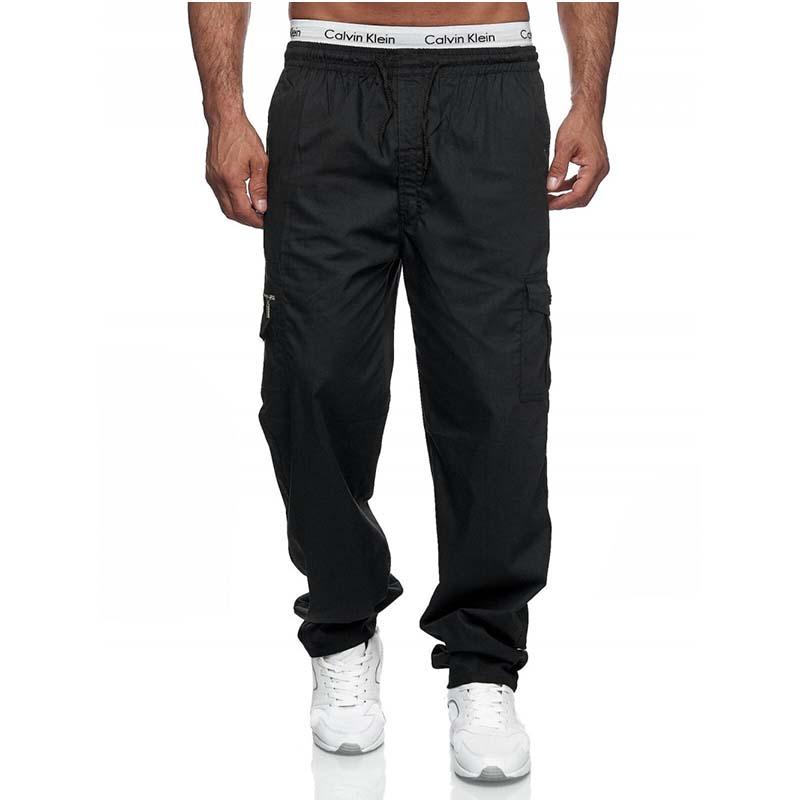 Men's Classic Casual Multi-pocket Loose Straight Cargo Pants 77972988K