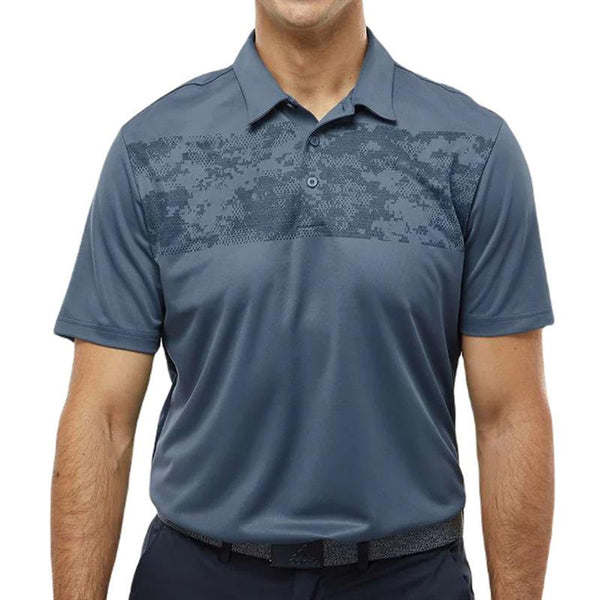 Men's Print Stitching Lapel Short Sleeve Polo Shirt 54935299Z