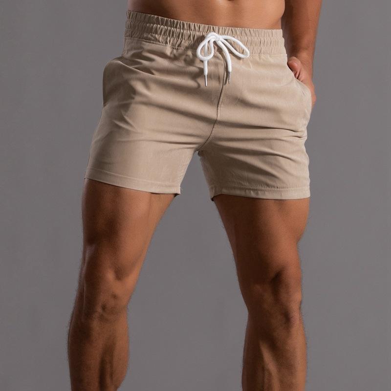 Men's Quick Dry Elastic Waist Sports Beach Shorts 28014470Z