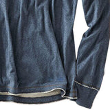 Men's Casual Color Block Henley Collar Long Sleeve T-Shirt 36055905Y