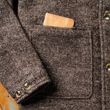 Men's Vintage Wool Multi-Pocket Lapel Jacket 66066562Y