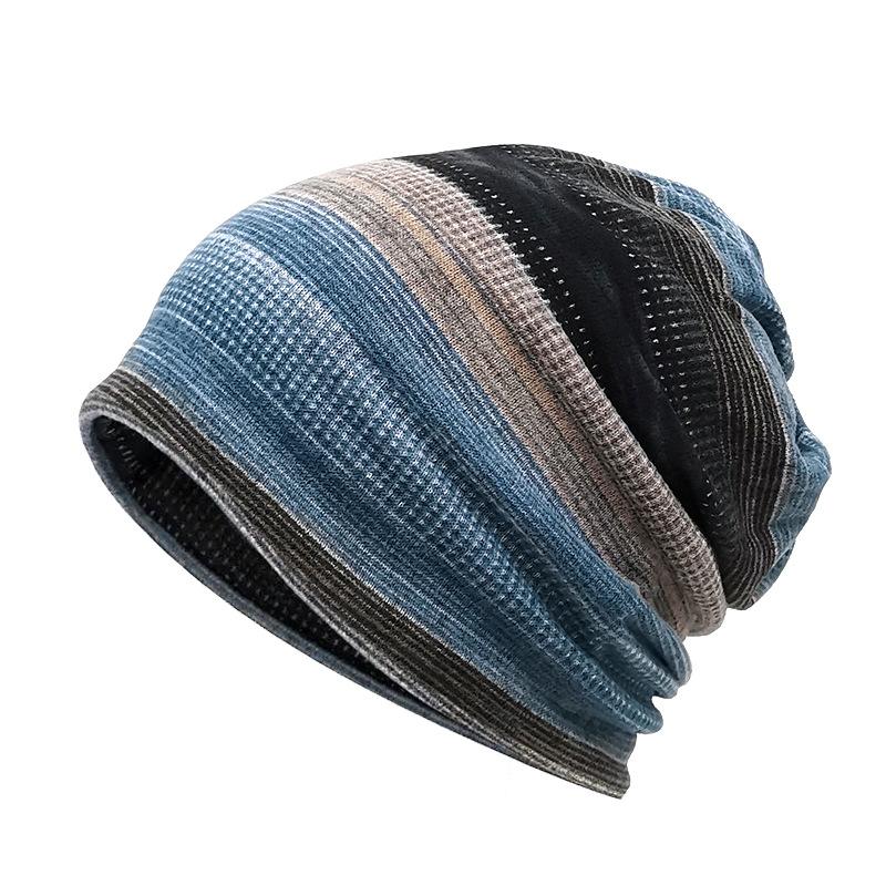 Men's Casual Striped Pile Hat 43648458TO