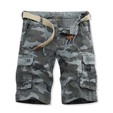 Men's Camouflage Loose Straight Cargo Shorts 29927104Y