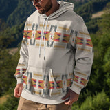 Men's Printed Casual Outdoor Hoodie Sweatshirt 03132284X