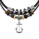 Retro Casual Ethnic Style Anchor Necklace 94568121TO