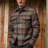 Men's Vintage Check Print Jacket 01926868U