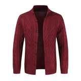 Men's Vintage Slim Fit Knit Cardigan 78406853U