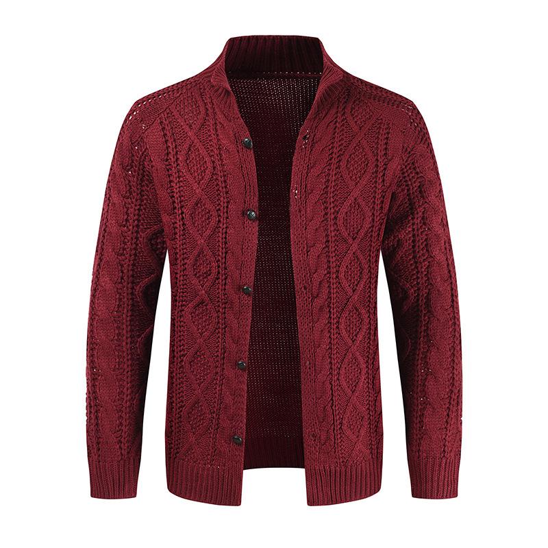 Men's Vintage Slim Fit Knit Cardigan 78406853U