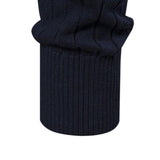 Men's Stand Collar Half Zip Solid Color Pullover Sweater 99789897X