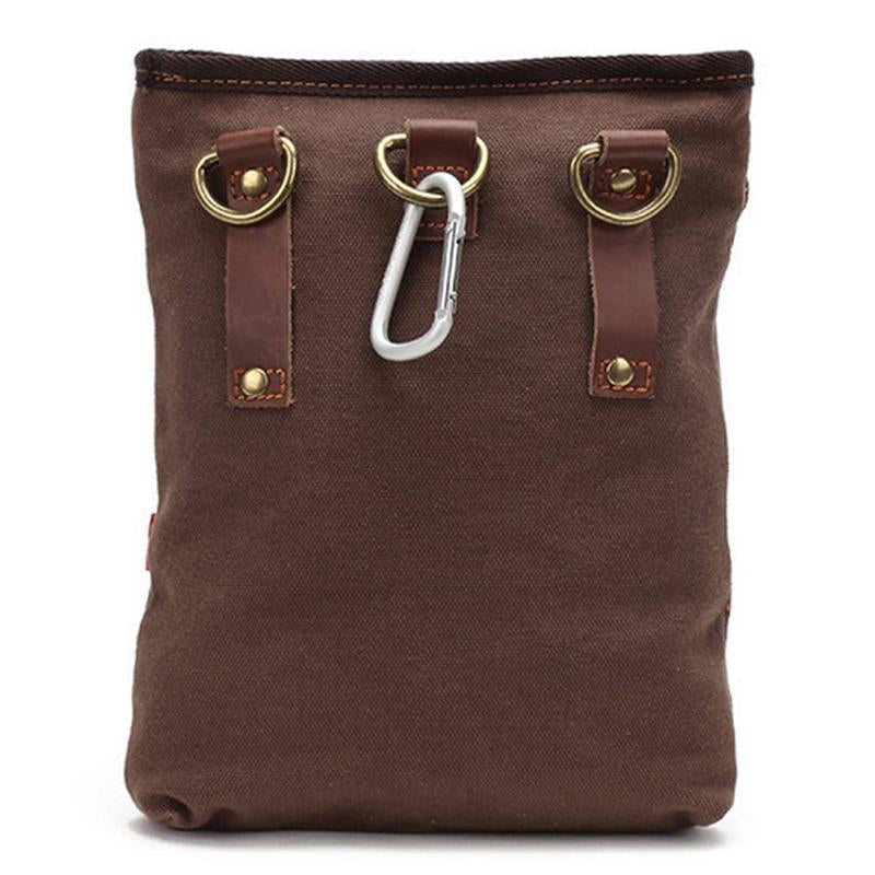 Men's Vintage Spliced One-shoulder Cross-body Waist Bag 80946270X