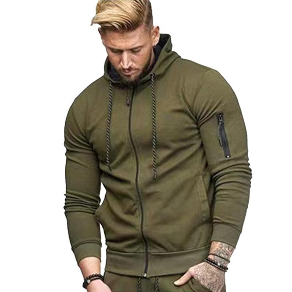 Men's Sportswear Arm Zip Sweatshirt 66872820U