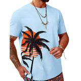 Men's Casual All-match Round Neck T-shirt 83695302X