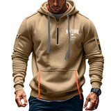 Men's Printed Sports Zip-Up Hoodie 34656143X