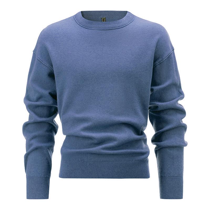 Men's Crew Neck Long Sleeve Pullover Sweater 10511648X