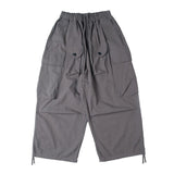 Men's Loose Vintage Solid Multi-pocket Cargo Pants 33676754Z