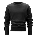 Men's Crew Neck Long Sleeve Pullover Sweater 10511648X