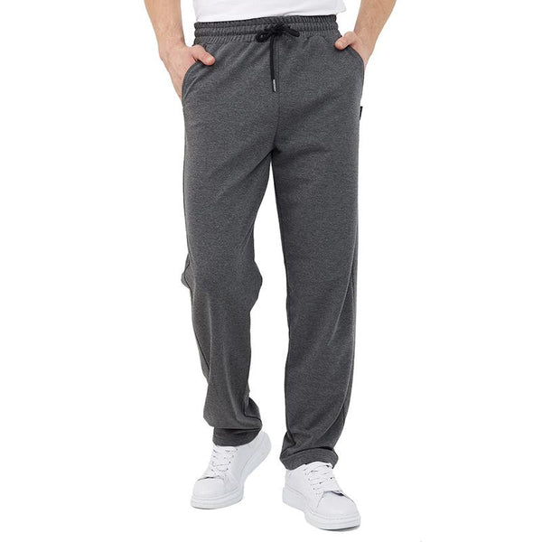 Men's Casual Solid Color Outdoor Drawstring Sports Trousers 04005155TO