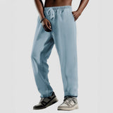 Men's Solid Color Loose Elastic Waist Sports Pants 84480051Z