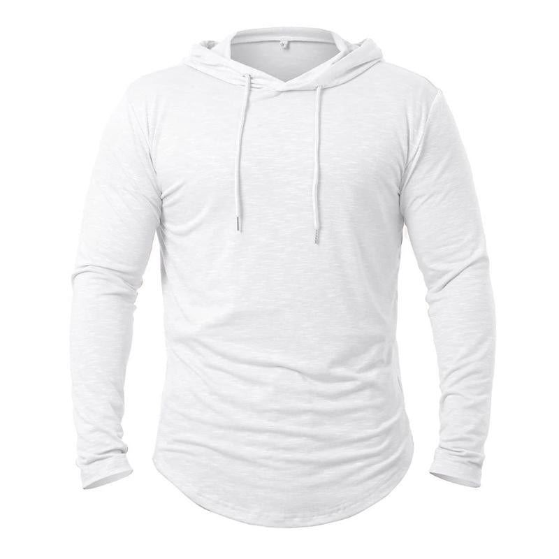 Sudadera con capucha para actividades al aire libre en mezcla de algodón para hombre 33436530X