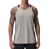 Men's Mesh Stitching Breathable Outdoor Sports Tank Top 33224864X