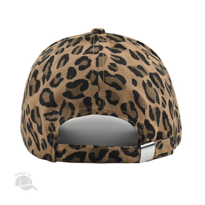 Retro Casual Leopard Print Cap 71271208TO for menn