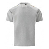 Men's Casual Round Neck Waffle Patchwork Short-sleeved T-shirt 65305572M