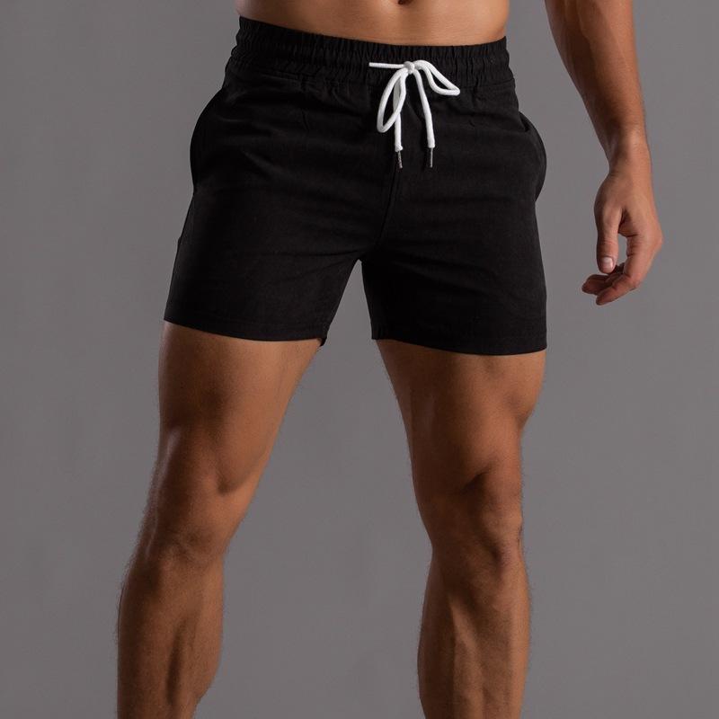 Men's Quick Dry Elastic Waist Sports Beach Shorts 28014470Z