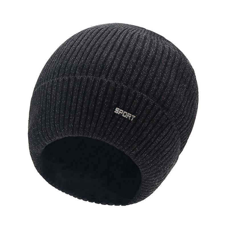 Men's Casual Warm Knitted Beanie Hat 12207797M