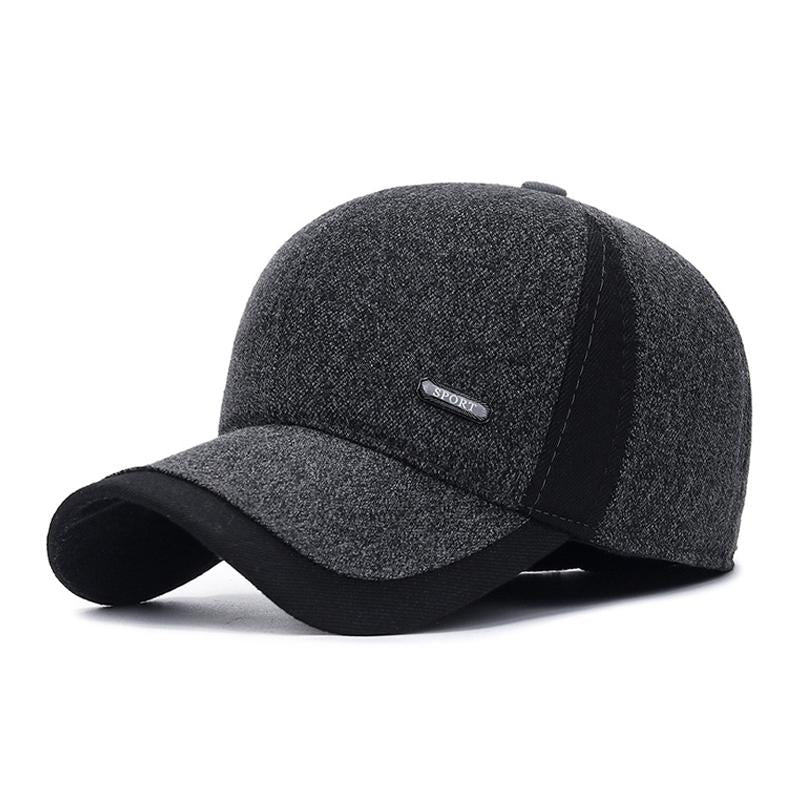 Men's Casual Cold and Warm Baseball Cap 48236301X