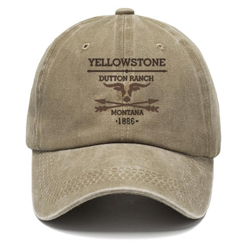 Menns Casual Distressed Western Dad Cap 40496667K