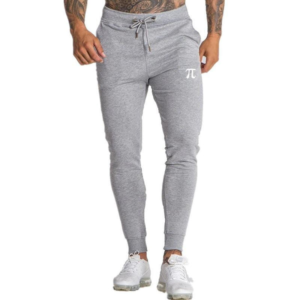 Men's Printed Casual Slim Trousers with Cuffed Pencil Pants 86747600X