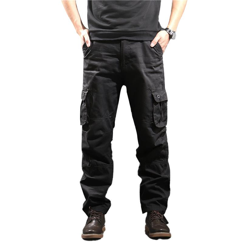 Men's Casual Loose Multi-Pocket Cargo Pants 52807431Y