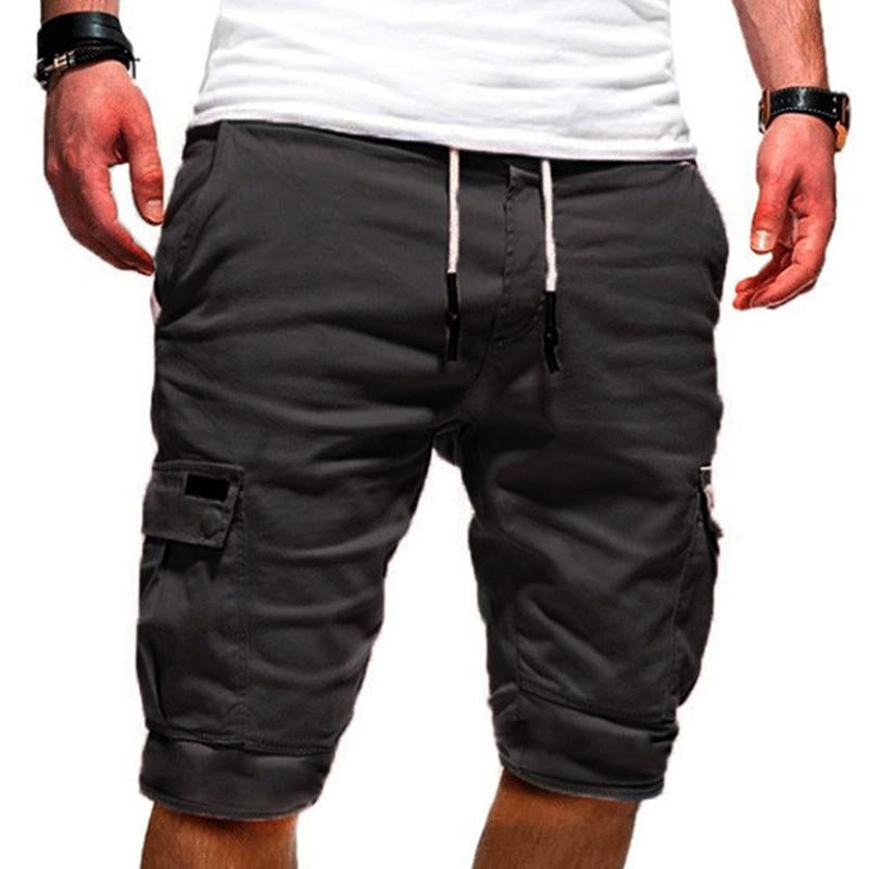 Men's Summer Casual Multi-Pocket Loose Shorts 02431848M