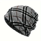 Men's Printed Neck Gaiter Dual-Purpose Hat 18131236U