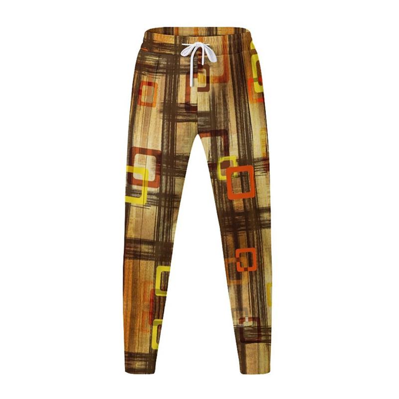 Men's Printed Loose Sports Casual Trousers 89852873X