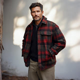 Men's Vintage Check Print Jacket 98932027U